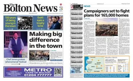 The Bolton News – August 30, 2022