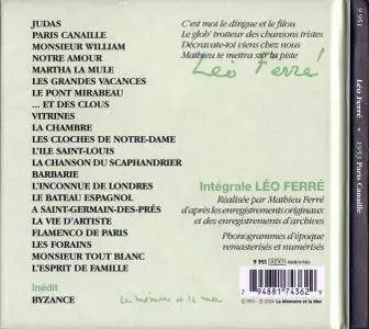 Léo Ferré - 1953 Paris Canaille (2004) {Remastered}