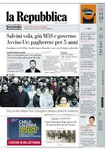 la Repubblica - 2 Novembre 2018