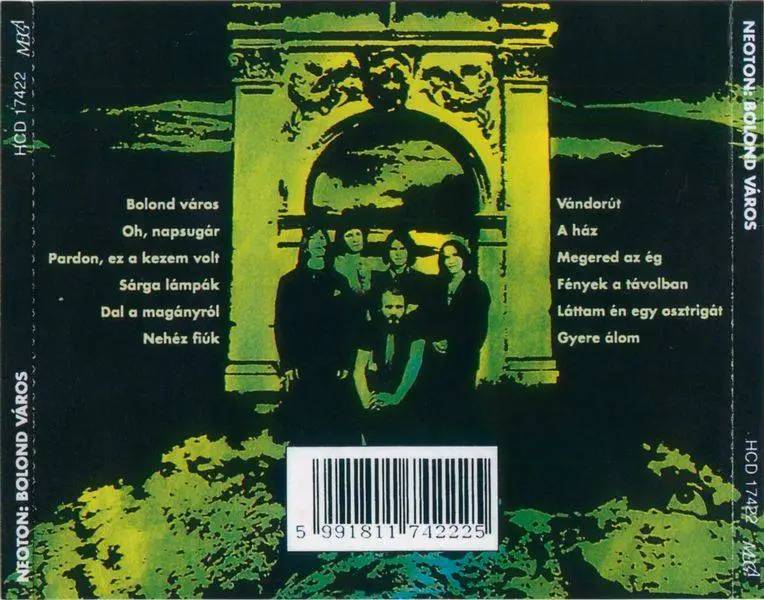 Neoton - Bolond Város (1970) {1995, Reissue}