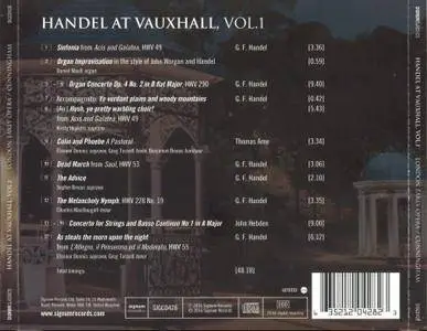 London Early Opera, Bridget Cunningham - Handel at Vauxhall, Vol.1 (2016) [Re-Up]