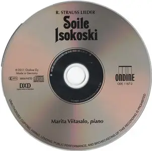 Richard Strauss - Soile Isokoski / Marita Viitasalo - Lieder (2012)