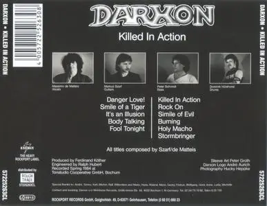Darxon - Killed In Action (1984)