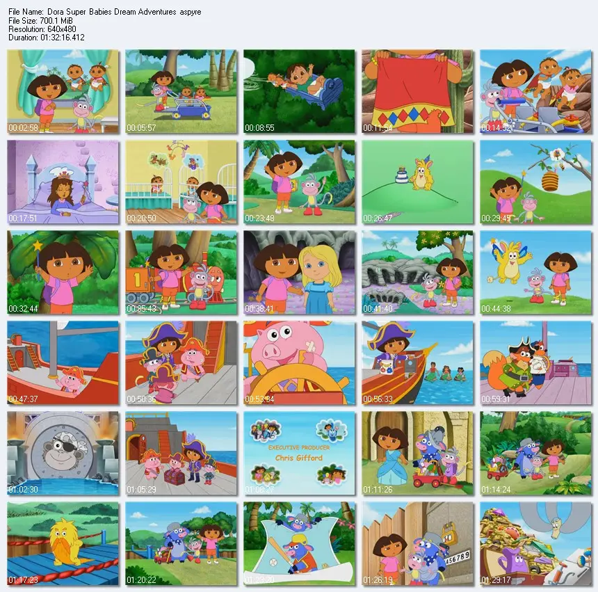Dora the Explorer: Super Babies' Dream Adventures (2009) DVDRip / AvaxHome