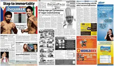 Philippine Daily Inquirer – November 14, 2010