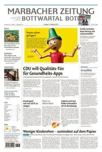 Marbacher Zeitung - 12. Oktober 2018