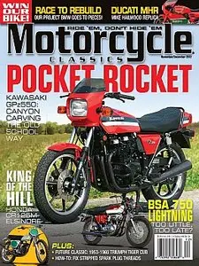 Motorcycle Classics - November/December 2012