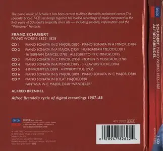 Alfred Brendel - Schubert - Piano Works 1822-1828 [7CD BoxSet] (2010) {Decca}