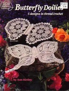 Butterfly doilies: 5 designs in thread crochet
