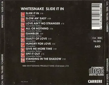 Whitesnake - Slide It In (1980)