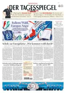 Der Tagesspiegel - 25 September 2022