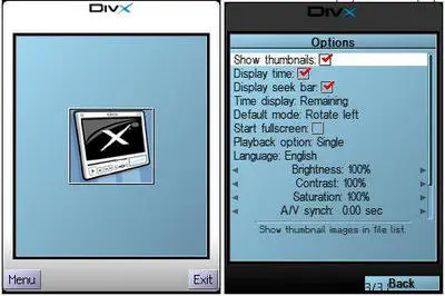 DivX Mobile Player v0.93