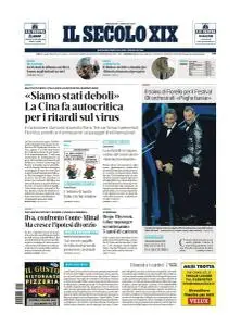 Il Seccolo XIX Savona - 5 Febbraio 2020