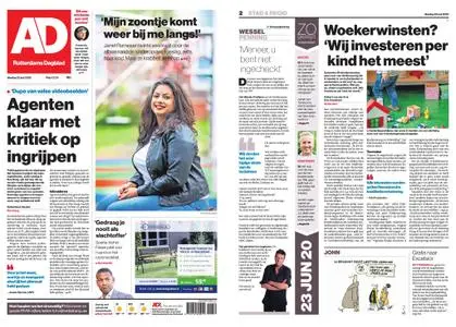 Algemeen Dagblad - Hoeksche Waard – 23 juni 2020