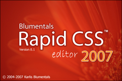 Rapid CSS 2007 ver.8.1.0.78