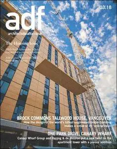 Architects Datafile (ADF) - March 2018