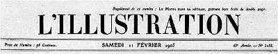 «L'Illustration, No. 3233, 11 Février 1905» by Various