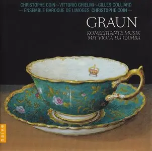 Graun - Konzertante musik mit viola da gamba (Christophe Coin) [2011]