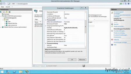 Webserver mit IIS Internetinformationsdienste in Windows Server 2012 R2