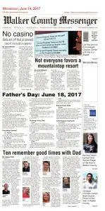 Walker County Messenger - June 14, 2017