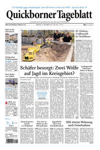 Quickborner Tageblatt - 15. Oktober 2018