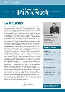 Altroconsumo Finanza N.1332 - 17 Settembre 2019