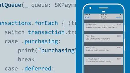 Implementing In-App Purchases in iOS 11 with StoreKit