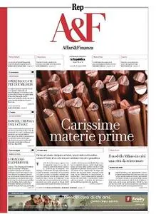 la Repubblica Affari & Finanza - 8 Marzo 2021