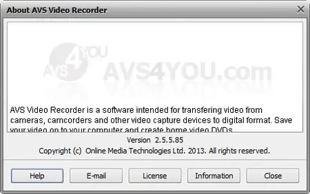 AVS Video Recorder 2.5.5.85