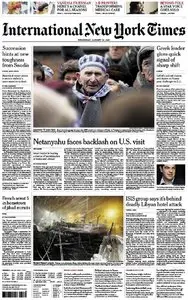 International New York Times - Wednesday, 28 January 2015