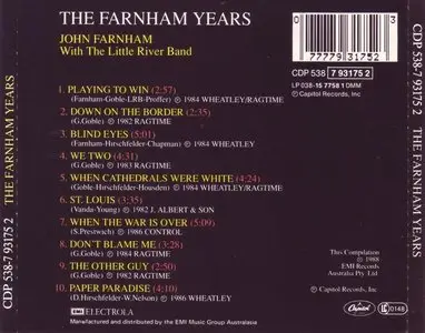 John Farnham with The Little River Band - The Farnham Years (1988)