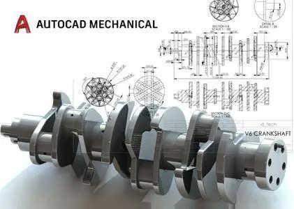 Autodesk AutoCAD Mechanical 2018 with Help and Templates