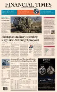 Financial Times Asia - March 29, 2022
