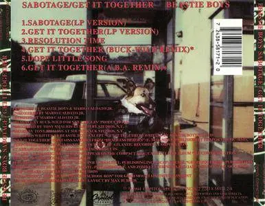 Beastie Boys - Sabotage (US CD5) (1994) {Grand Royal/Capitol} **[RE-UP]**