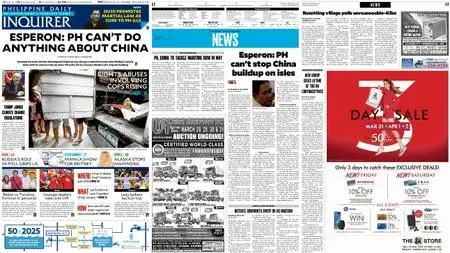 Philippine Daily Inquirer – March 30, 2017