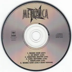 Metallica - Mama Said (Japan CD5) (1996) {Sony}