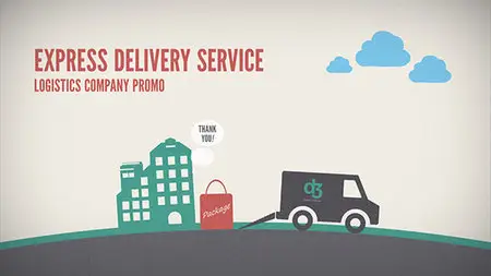 Logistics Company Delivery Promo - Project for After Effects (VideoHive)