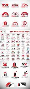 Vectors - Red Real Estate Logo