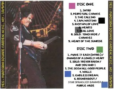 Yes - Madison Square Garden (1994)