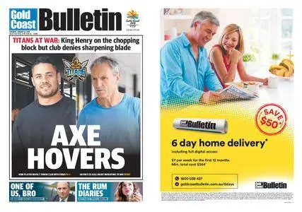 The Gold Coast Bulletin – August 15, 2017