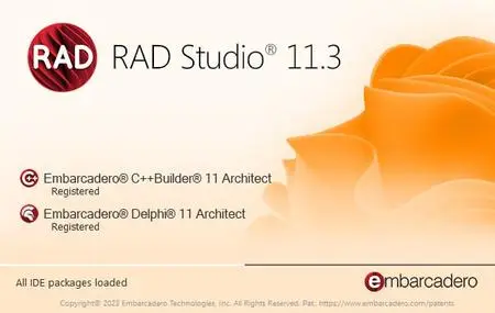 Embarcadero RAD Studio 11.3 Alexandria Architect v28.0.48361.3236