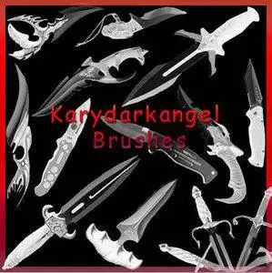 Knife brushes 2 for Photoshop