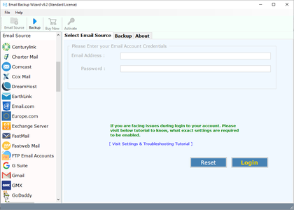 ZOOK Email Backup Wizard 9.2