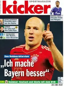 Kicker Magazin No 08 vom 21 Januar 2013