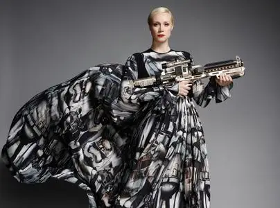 Gwendoline Christie by John Akehurst for Vanity Fair