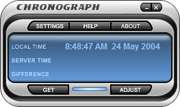 Chronograph Atomic Time Clock v5.2