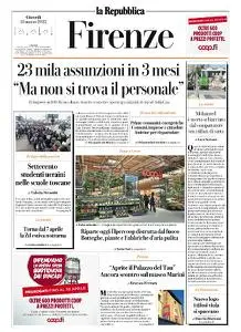 la Repubblica Firenze - 31 Marzo 2022