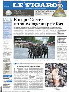 Le Figaro Du Mardi 14 Juillet 2015