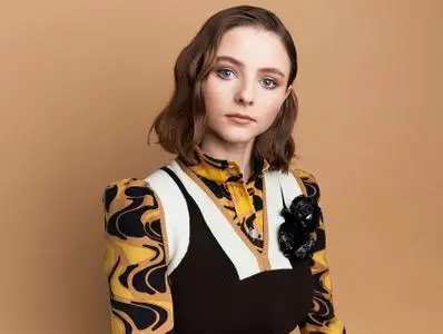 Thomasin McKenzie by Emma McIntyre at the 2020 BAFTA Tea Party on January 4, 2020