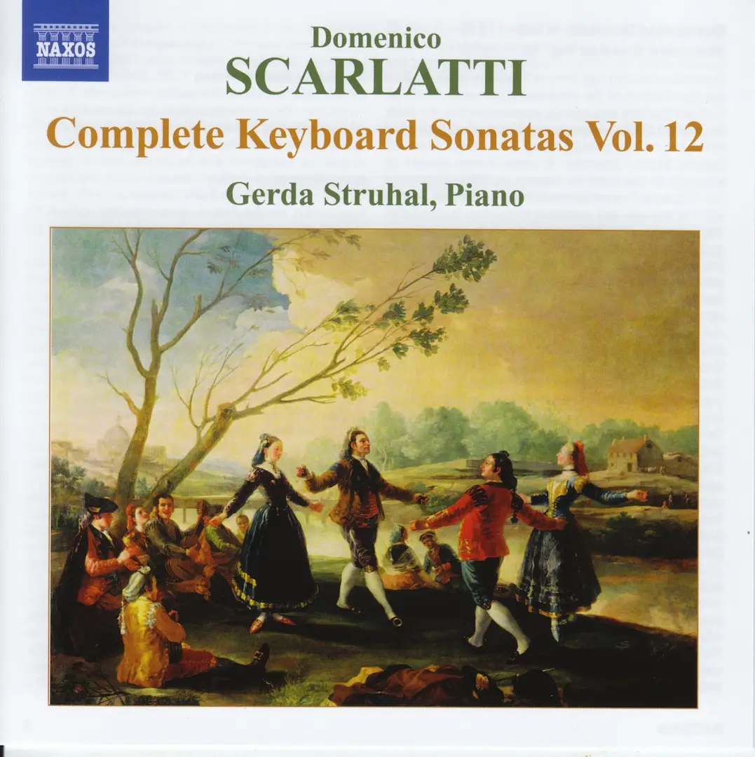 Domenico Scarlatti (1685-1757). Complete Piano Sonatas Vol 12. Gerda ...